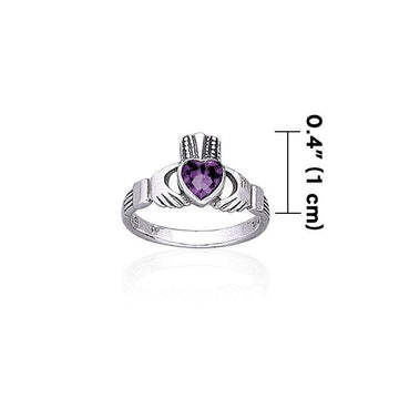 Irish Claddagh Ring TR1482 - Jewelry